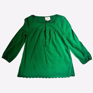 Green pleasant blouse
